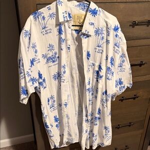 Men’s XXXL St. Kitts and Nevis Button Up